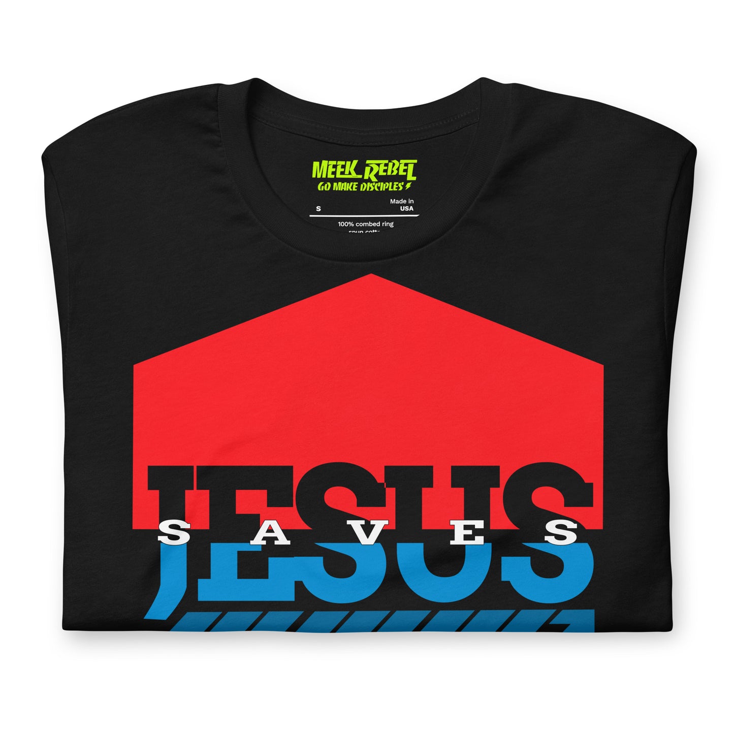 Jesus Saves Unisex t-shirt