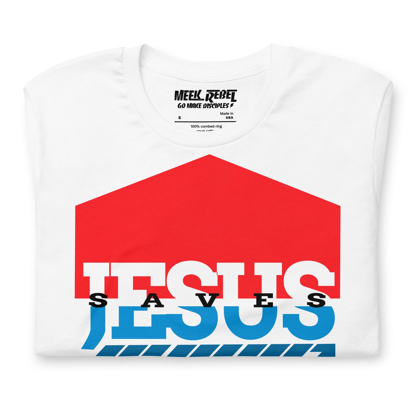 Jesus Saves Unisex t-shirt